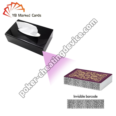 Tissue Box Wireless Scanner Camera per Poker Analyzer