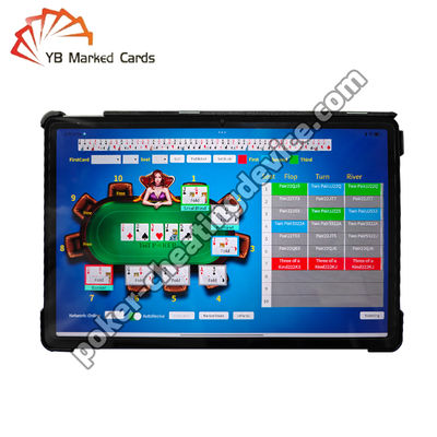Dispositivo Tablet Analizzatore di Poker con Visualizzazione in Tempo Reale per Texas Hold'em