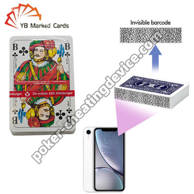 Carte Altenburger Marcate con Codice a Barre per Poker Winner Analyzer