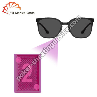 Occhi da sole per carte da gioco con inchiostro invisibile