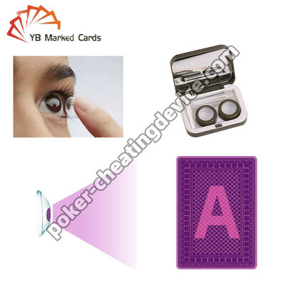 Lenti a contatto IR per carte da gioco con inchiostro invisibile – Vantaggio strategico nel poker