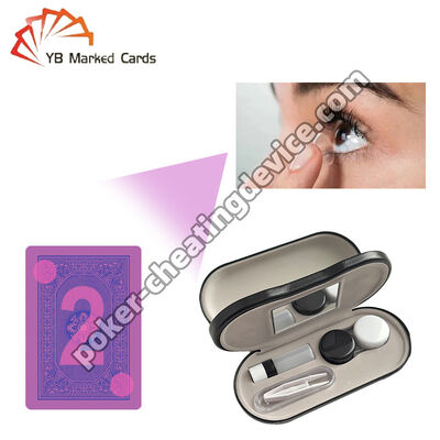 Lenti a contatto con inchiostro invisibile per vedere le carte da gioco – Ottieni un vantaggio a poker