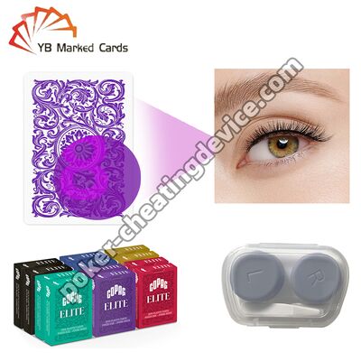 Lenti a Contatto per Carte Segnate con Inchiostro Invisibile