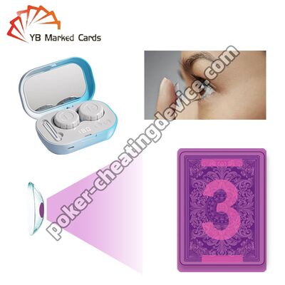 Lenti a contatto avanzate per carte con segni luminosi